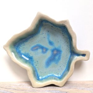 Theezakjeshouder blad - zeegroen