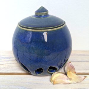 Knoflookpotje - zeeblauw