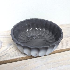 Schaaltje Ø10cm – zwart marmer