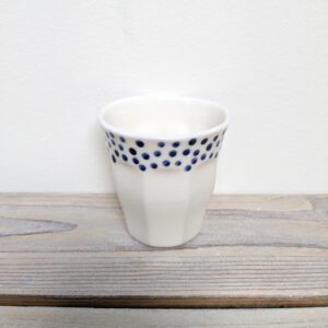 Lungo klassiek - wit blauw