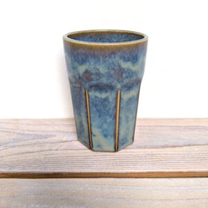 Latte mok modern - turquoise