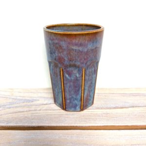 Latte mok modern - leiblauw