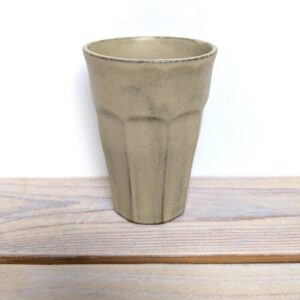Latte mok klassiek - beige mat