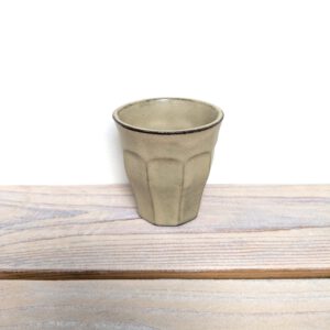 Espresso kopje klassiek - beige mat