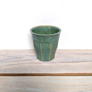 Espresso kopje klassiek - parelgroen