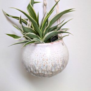 Hangpotje - small - roomwit